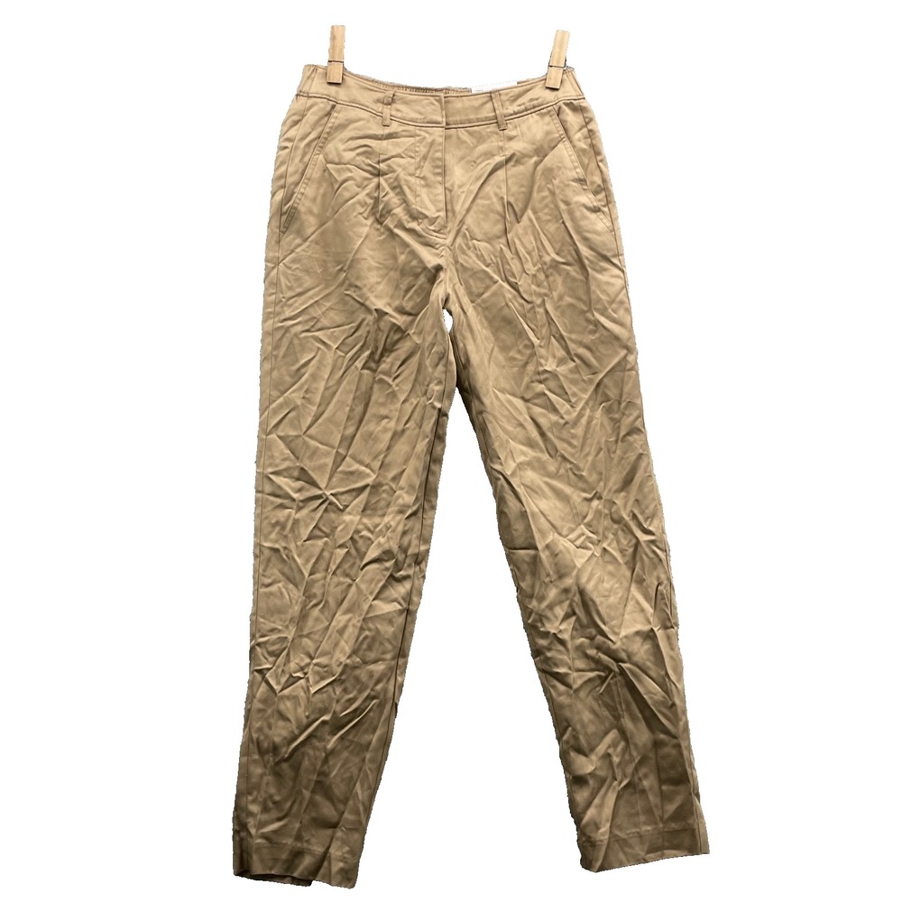 Croft & Barrow Pants Women 6 Khaki Comfort Trouser Corpcore Office Preppy Travel